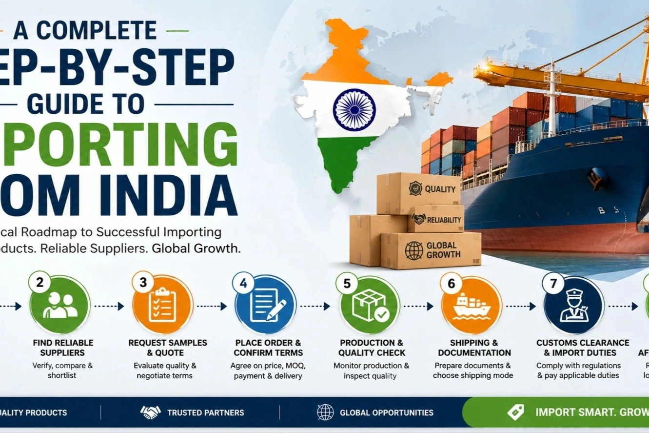 A Complete Step-by-Step Guide to Importing from India